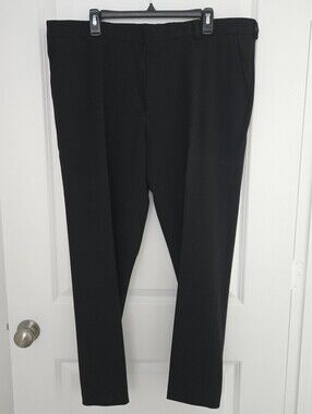 George Black Straight Leg Dress Pants